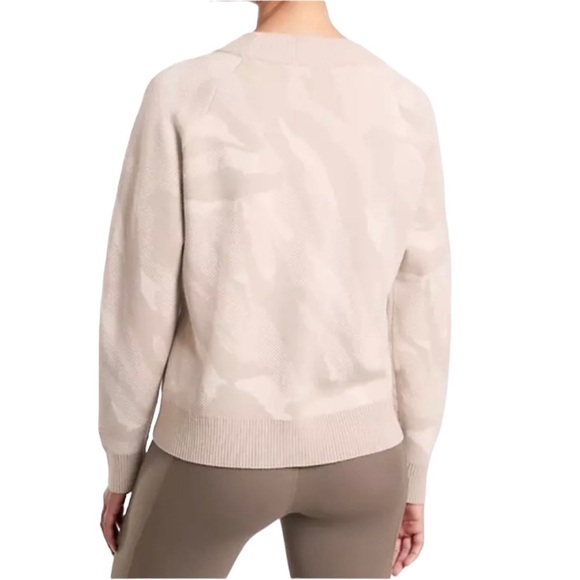 ATHLETA Jacquard Merino Wool Knit Crewneck Pullover - Picture 3 of 11